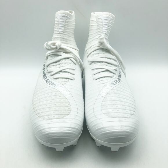 Under Armour Men Highlight MC 2.0 High Top Football Cleats Size 8 White NWOB main image 7